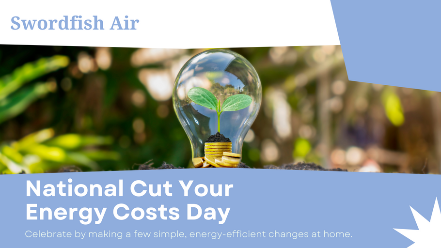 National Cut Your Energy Costs Day: Save More with Swordfish Air Technology